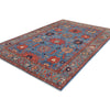 ARYANA ARYAN LIGHT BLUE / GREEN 6'1" X 9'