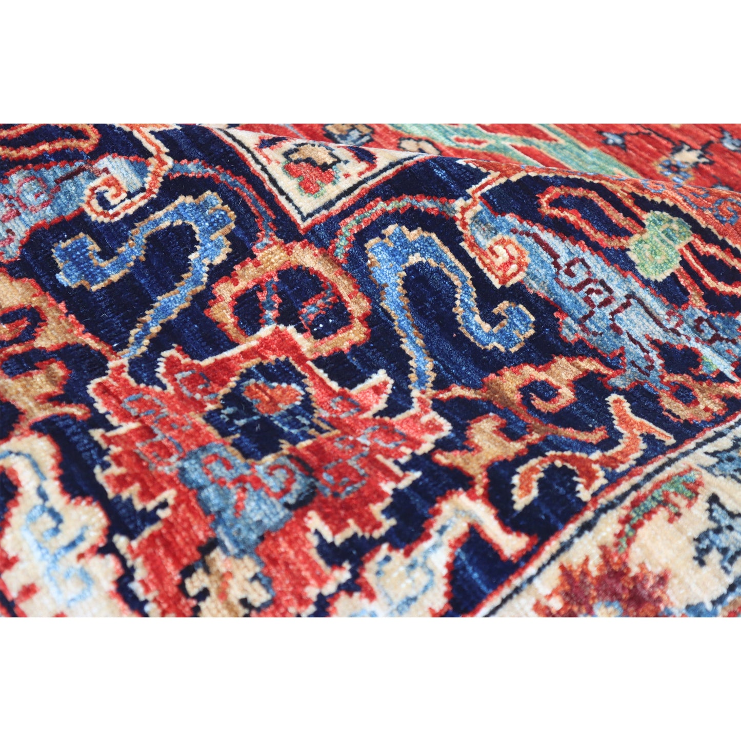 ARYANA ARYAN RUST / NAVY 7'10" X 10'1"