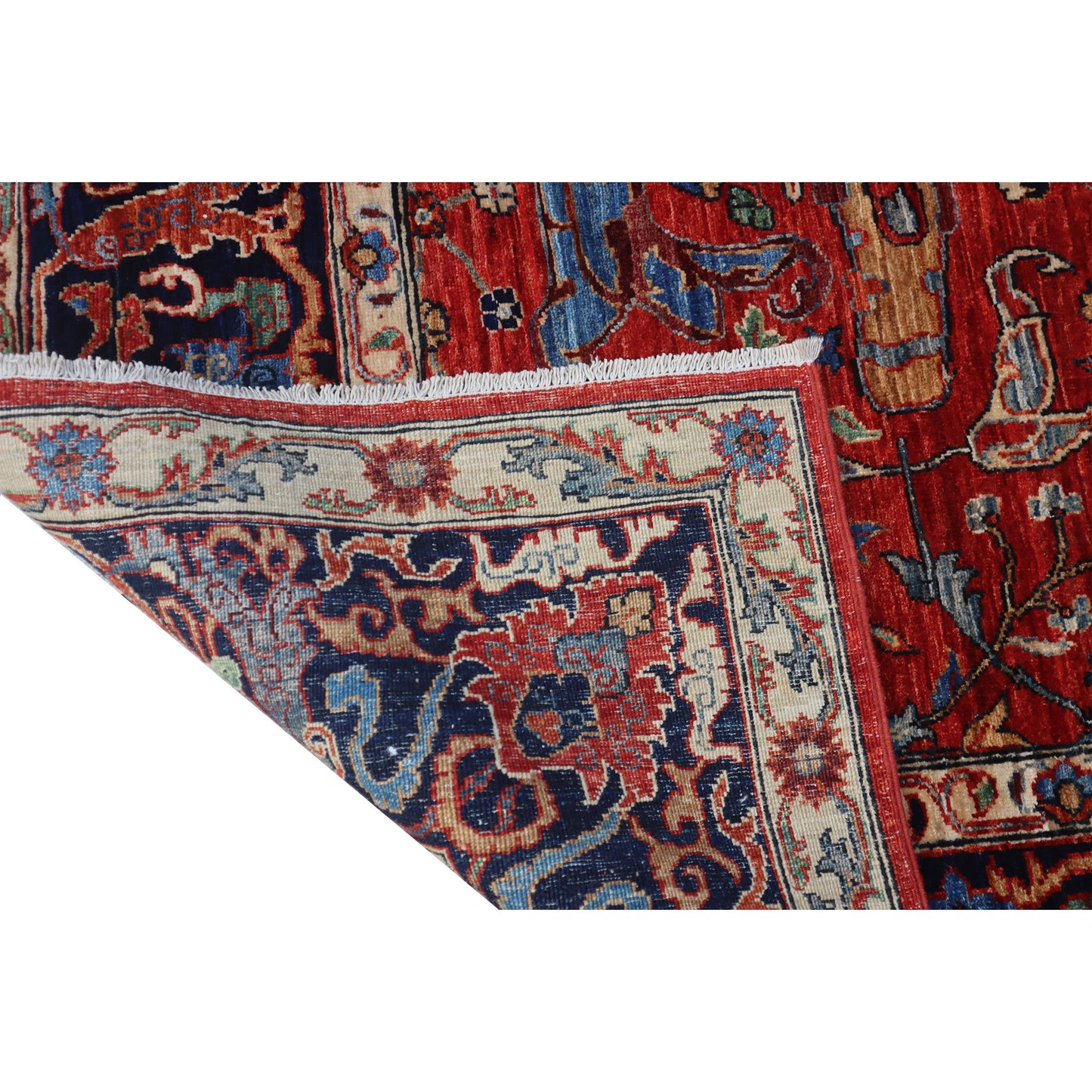 ARYANA ARYAN RUST / NAVY 7'10" X 10'1"