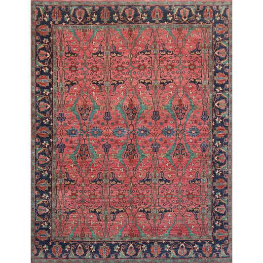 ARYANA ARYAN RUST / NAVY 8'3" X 10'2"