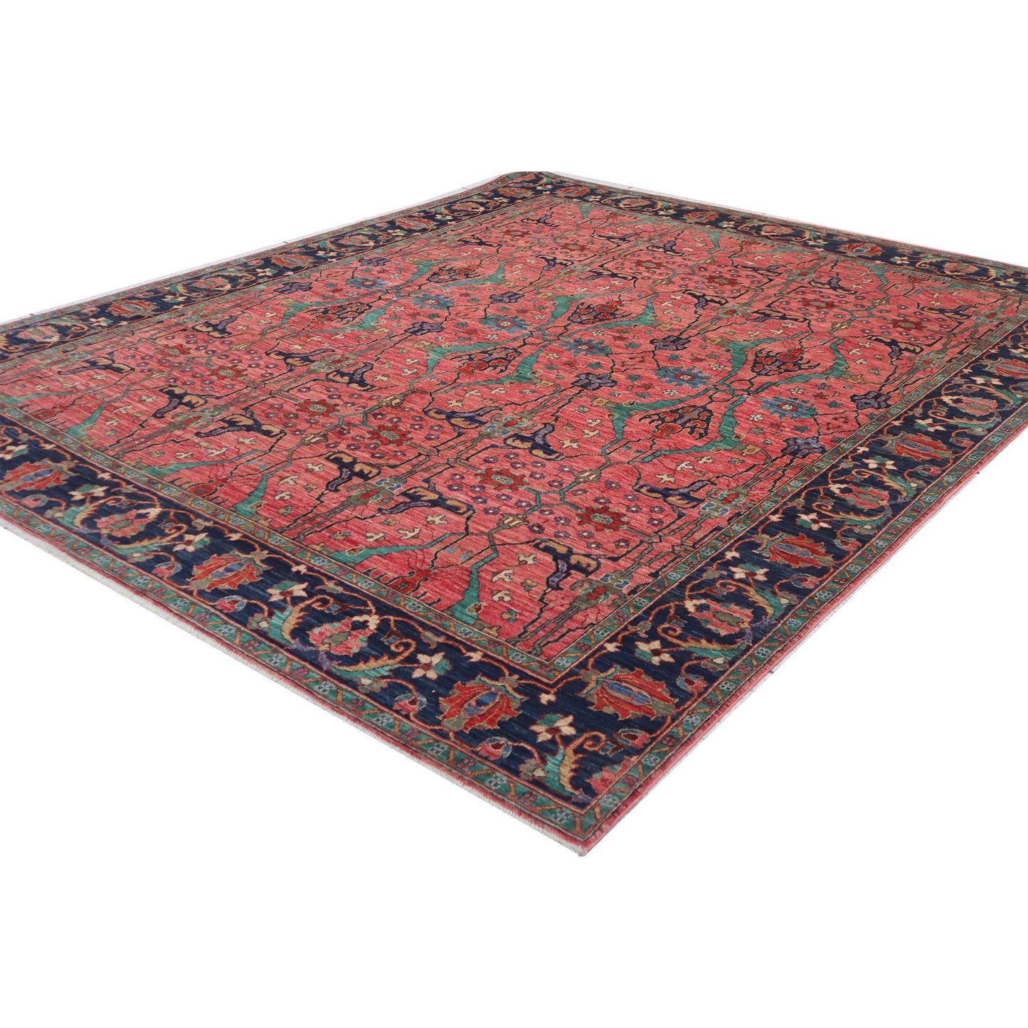 ARYANA ARYAN RUST / NAVY 8'3" X 10'2"