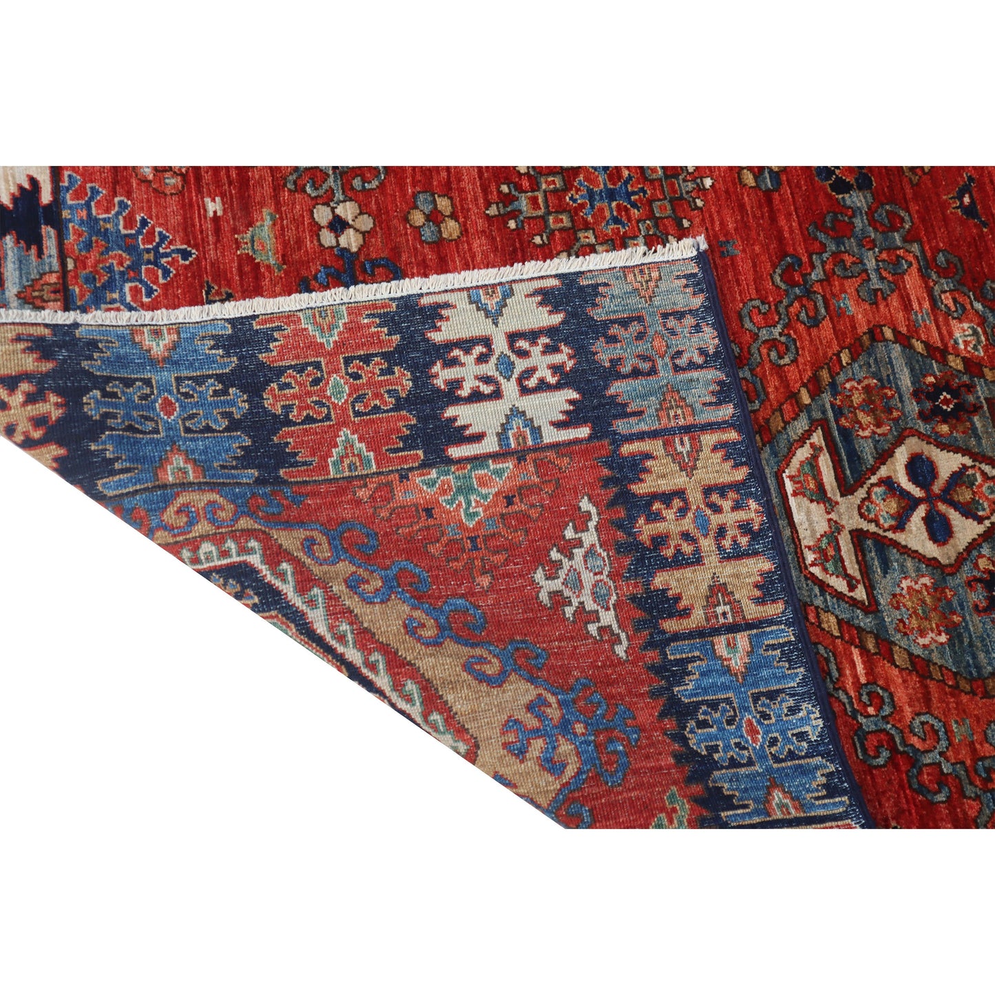 ARYANA ARYAN RUST / NAVY 7'11" X 9'9"