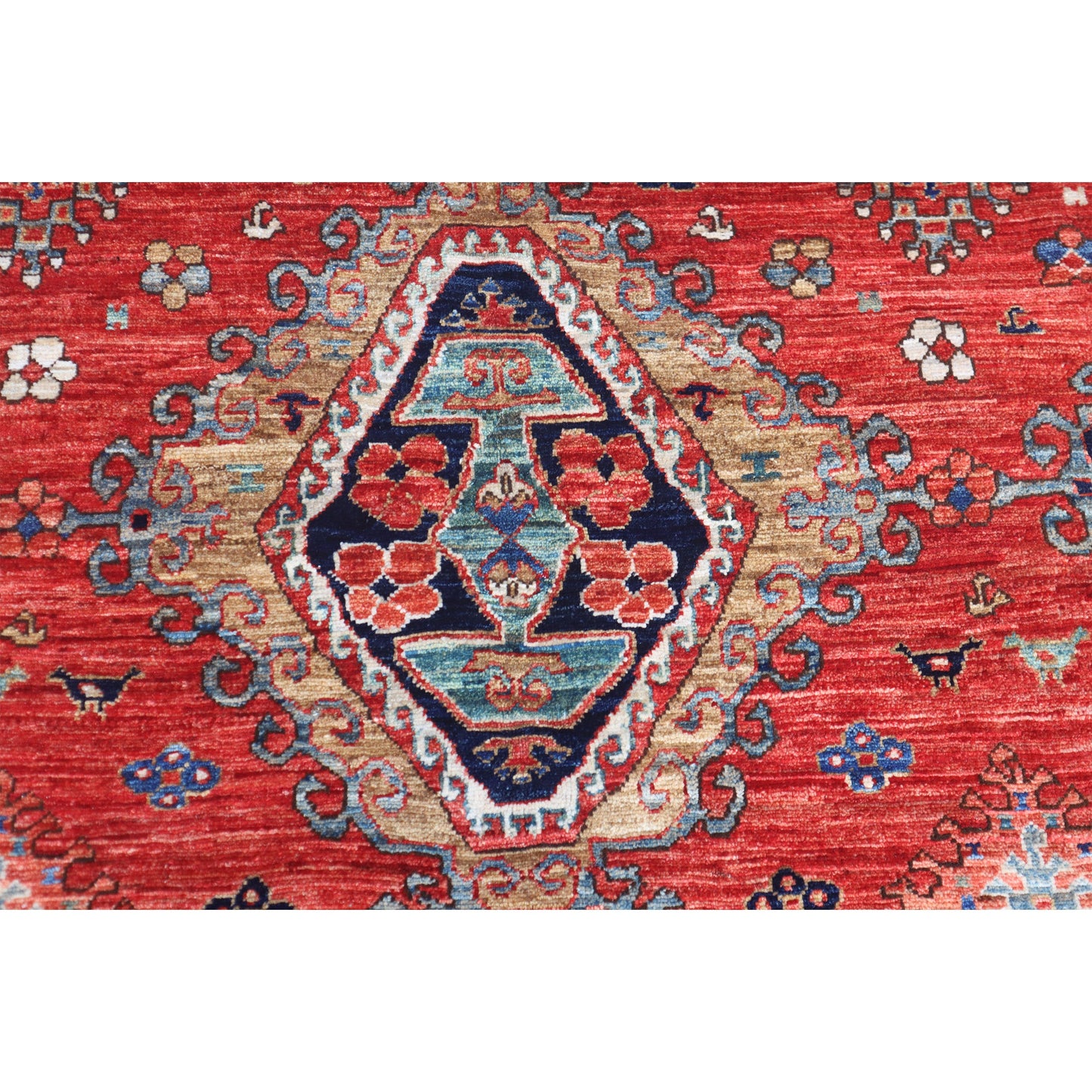 ARYANA ARYAN RUST / NAVY 7'11" X 9'9"