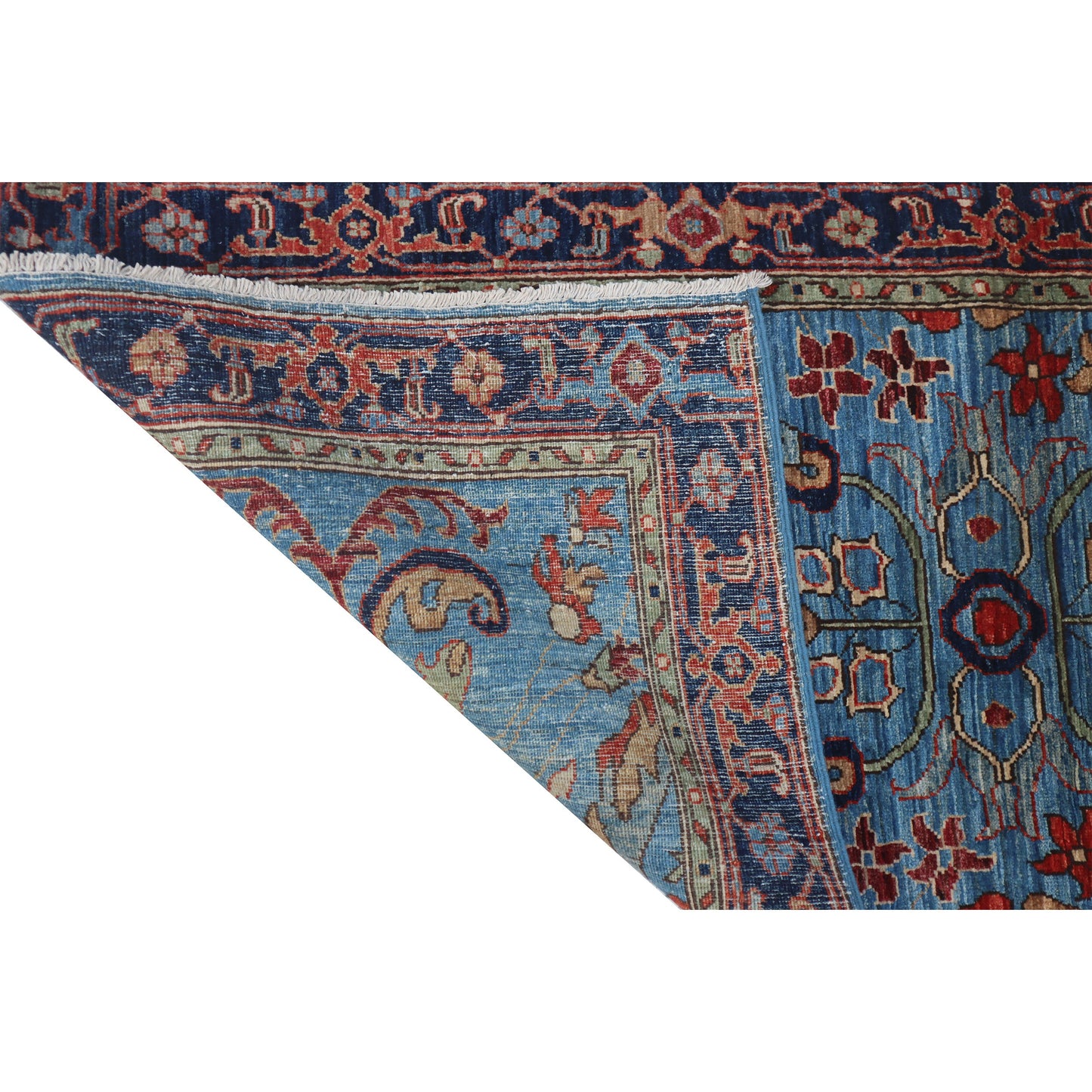 ARYANA ARYAN LIGHT BLUE / NAVY 2'8" X 9'6"