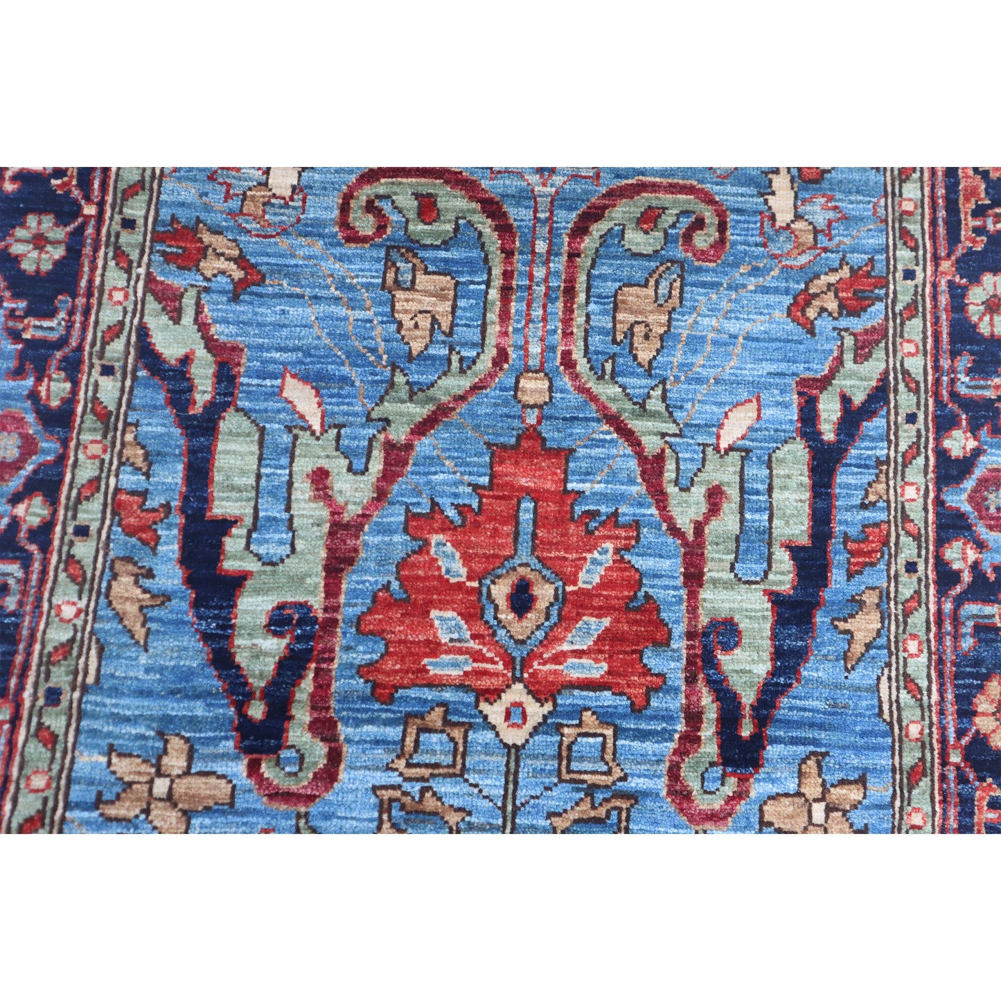 ARYANA ARYAN LIGHT BLUE / NAVY 2'8" X 9'6"