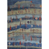 ARYANA ARYAN GREEN / LIGHT BLUE 8'10" X 11'10"