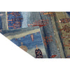 ARYANA ARYAN GREEN / LIGHT BLUE 8'10" X 11'10"