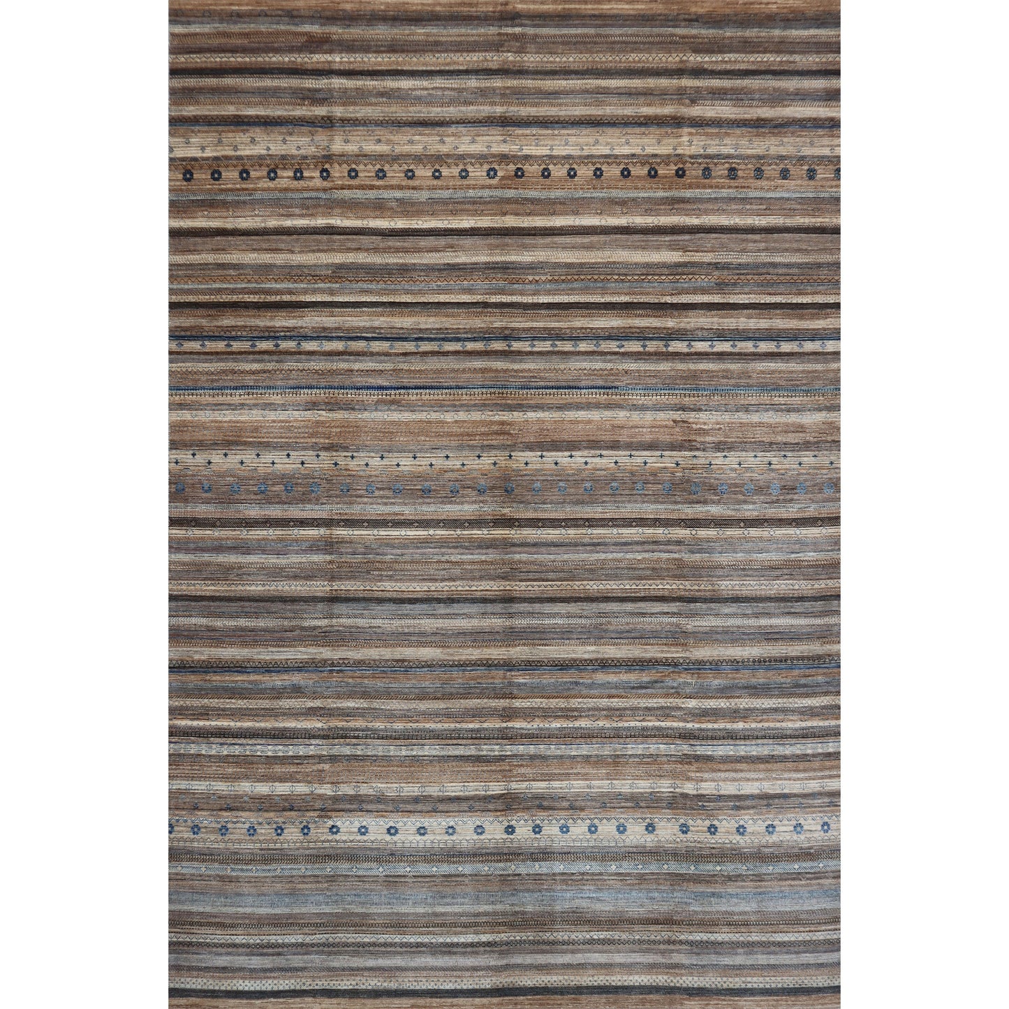 ARYANA ARYAN GREY / NAVY 9'9" X 13'7"