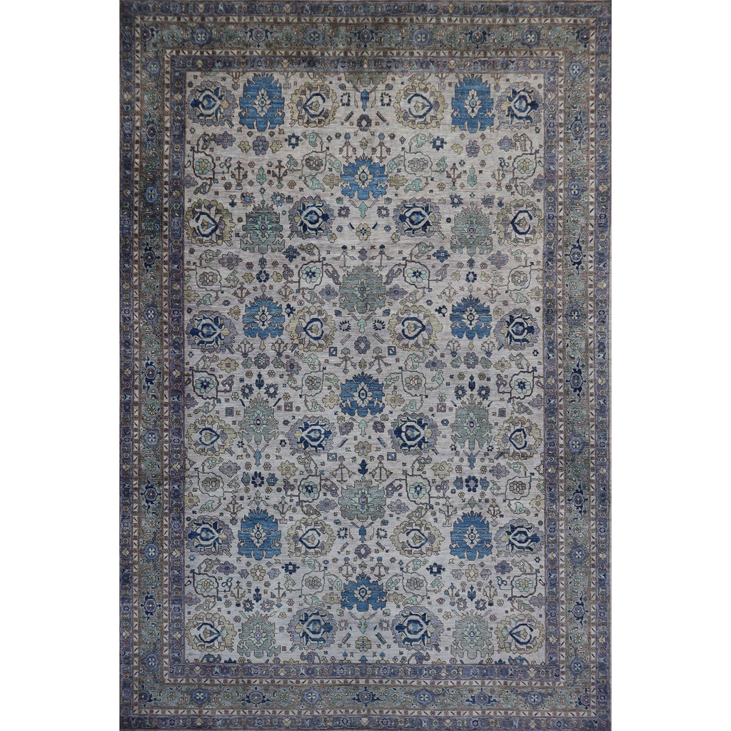 ARYANA ARYAN GREY / GREEN 10' X 14'