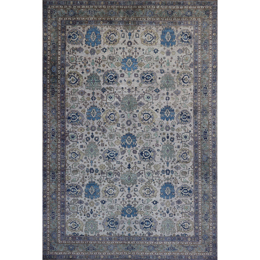 ARYANA ARYAN GREY / GREEN 10' X 14'