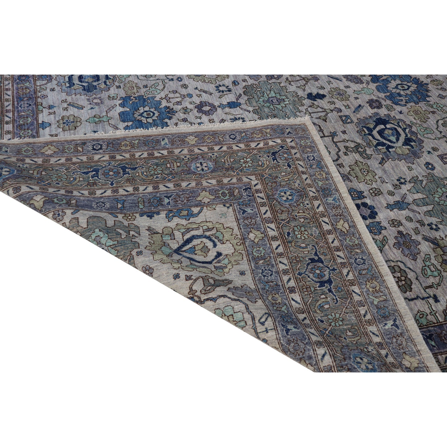 ARYANA ARYAN GREY / GREEN 10' X 14'