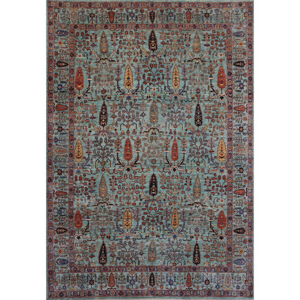 ARYANA ARYAN TURQUISE / LIGHT BLUE 8'11" X 11'11"