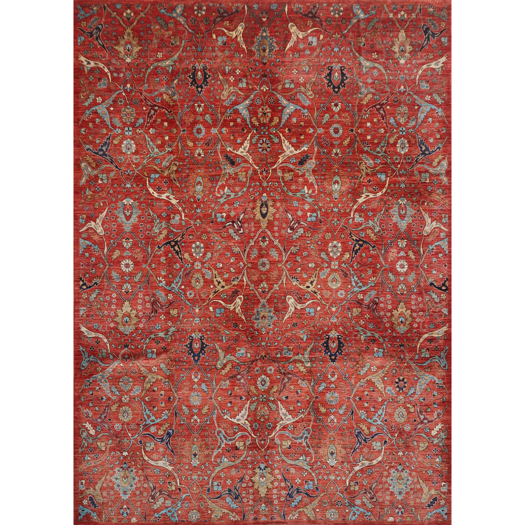 ARYANA ARYAN RUST / IVORY 9'4" X 12'
