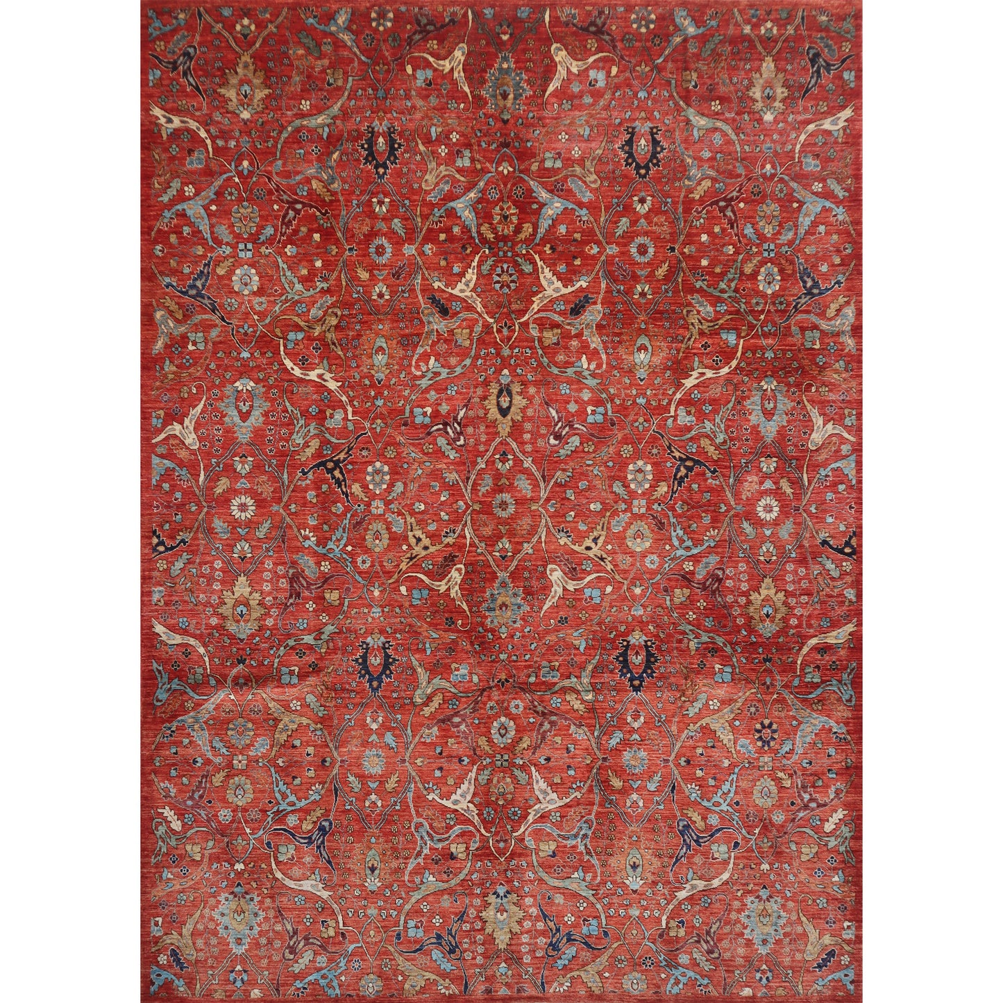 ARYANA ARYAN RUST / IVORY 9'4" X 12'