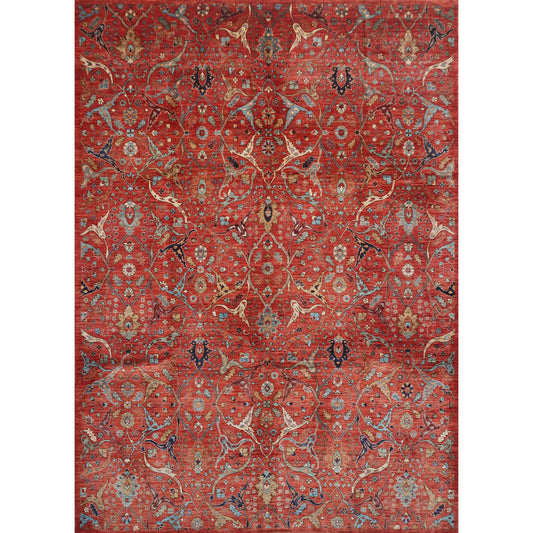 ARYANA ARYAN RUST / IVORY 9'4" X 12'