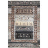 ARYANA GABEH BLACK / BROWN 3'10" X 5'10"