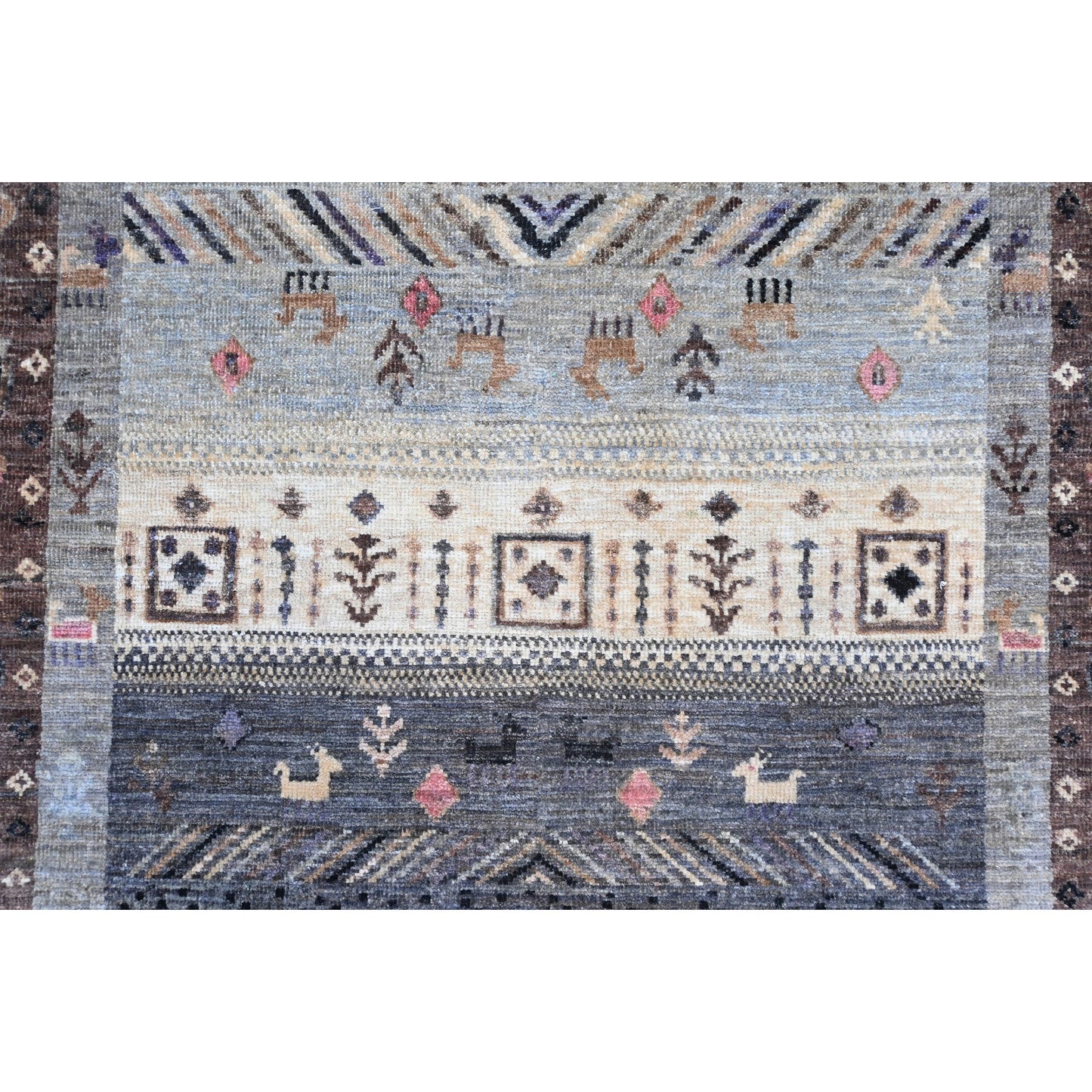 ARYANA GABEH BLACK / BROWN 3'10" X 5'10"