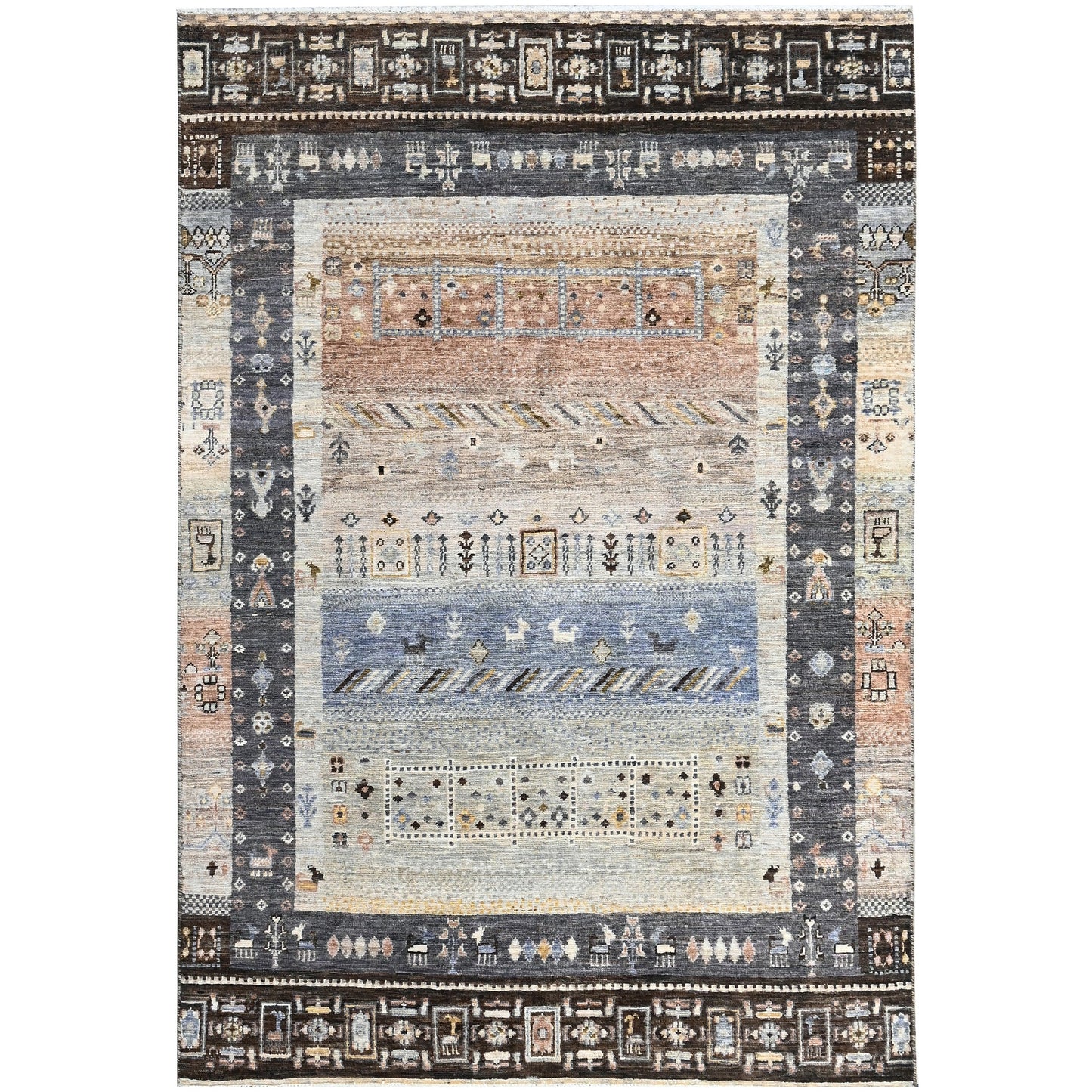 ARYANA GABEH BLACK / GOLD 3'11" X 5'10"