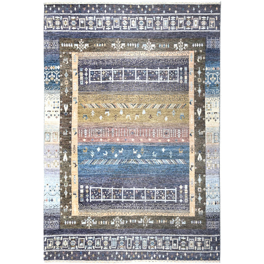 ARYANA GABEH BLUE / GREY 5'7" X 7'10"