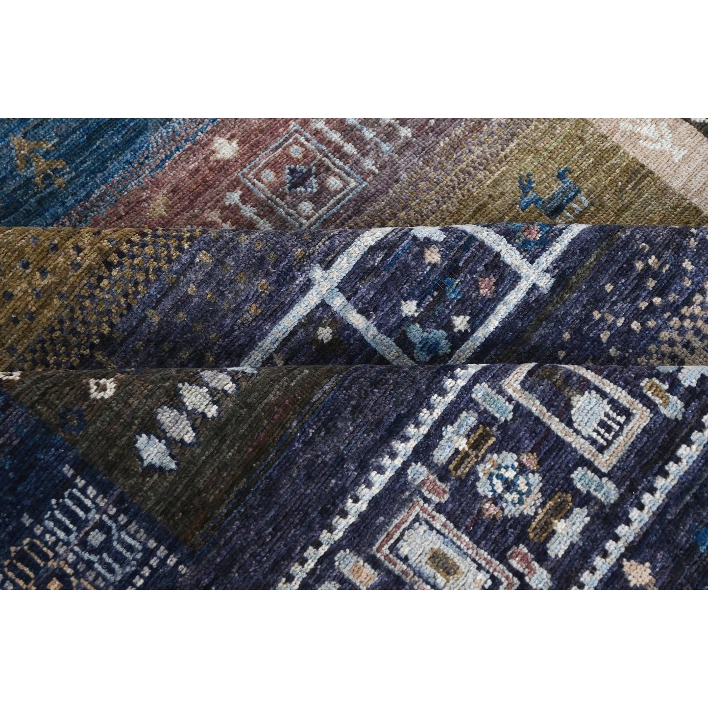 ARYANA GABEH BLUE / GREY 5'7" X 7'10"