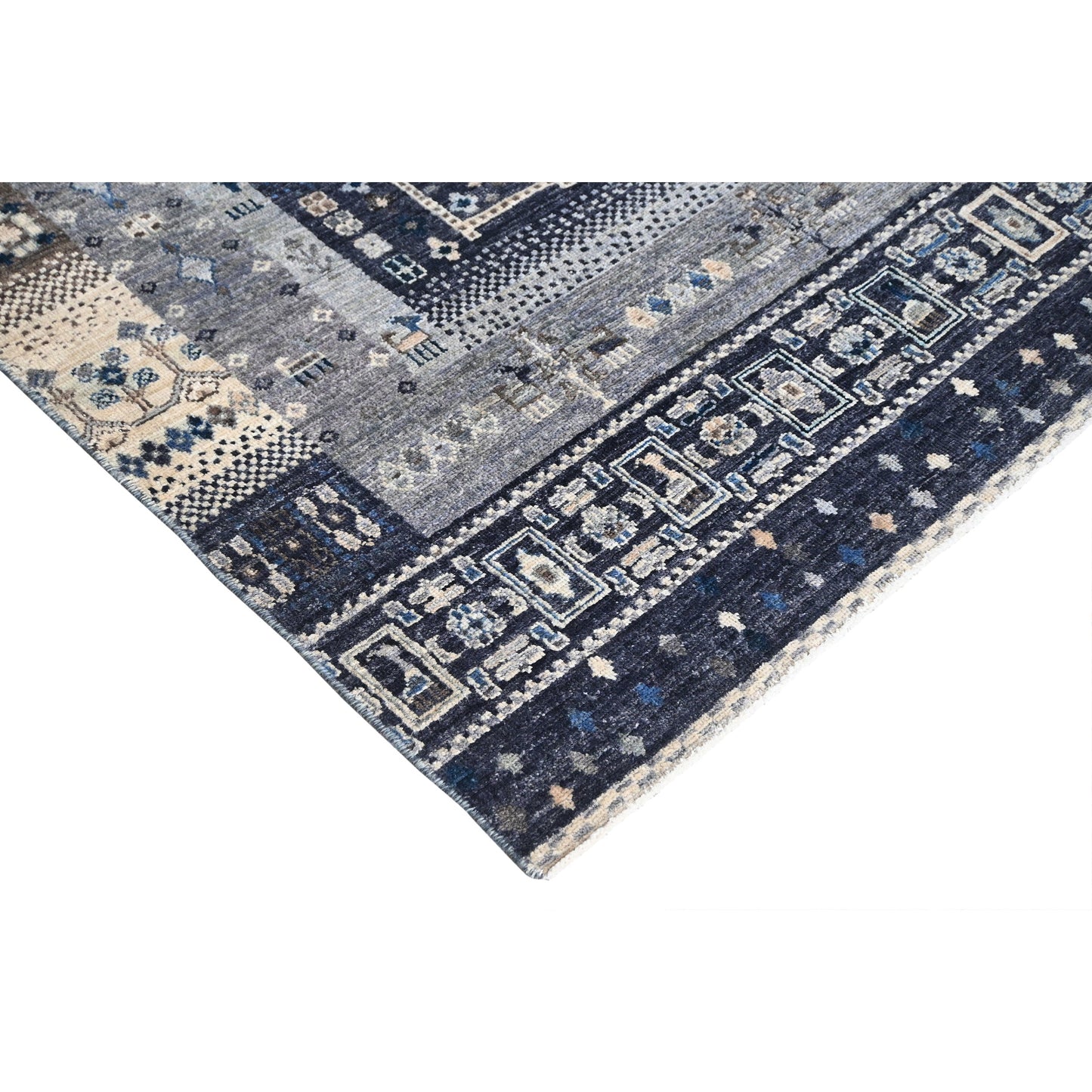 ARYANA GABEH BLACK / BROWN 5' X 6'10"