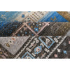 ARYANA GABEH LIGHT GREY / GOLD 4'11" X 6'8"