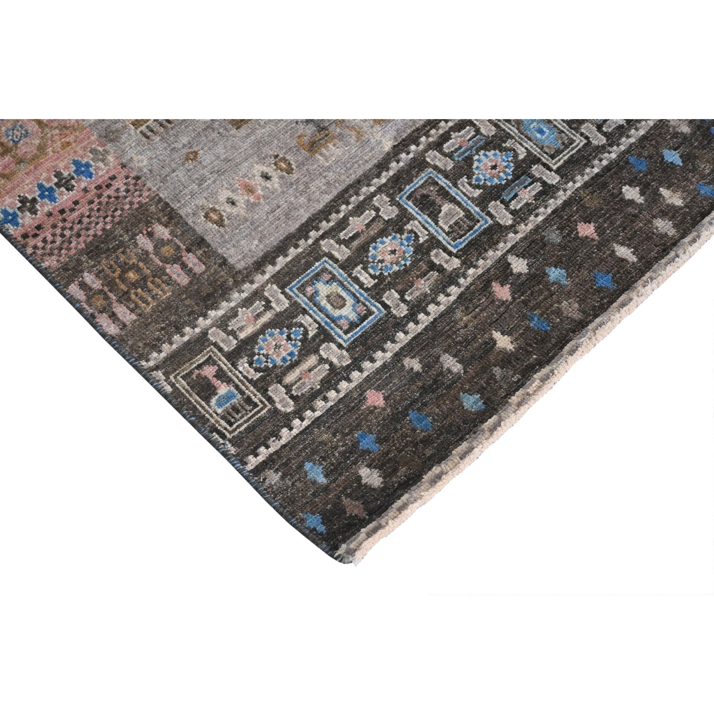 ARYANA GABEH LIGHT GREY / GOLD 4'11" X 6'8"