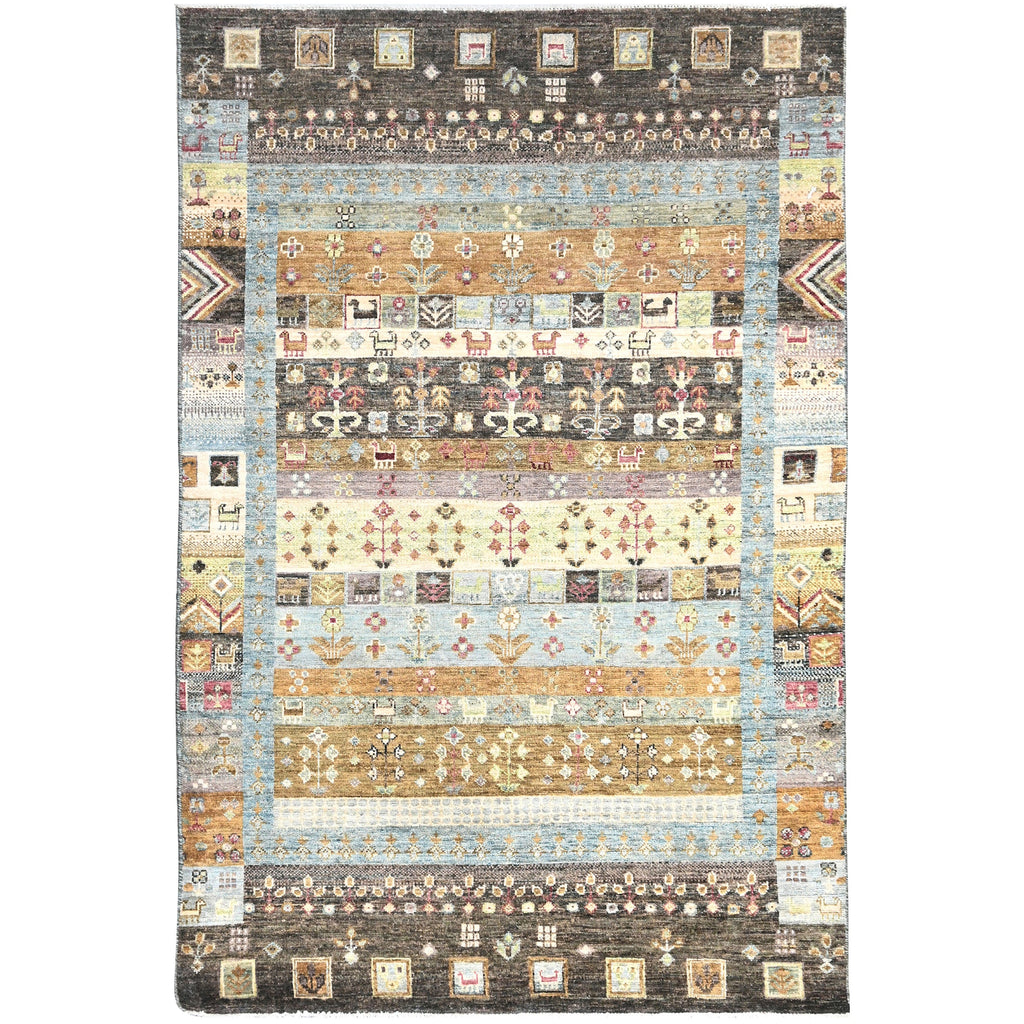 ARYANA GABEH LIGHT GREY 4' X 5'11"