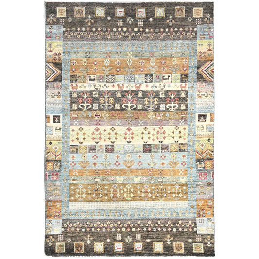 ARYANA GABEH LIGHT GREY 4' X 5'11"
