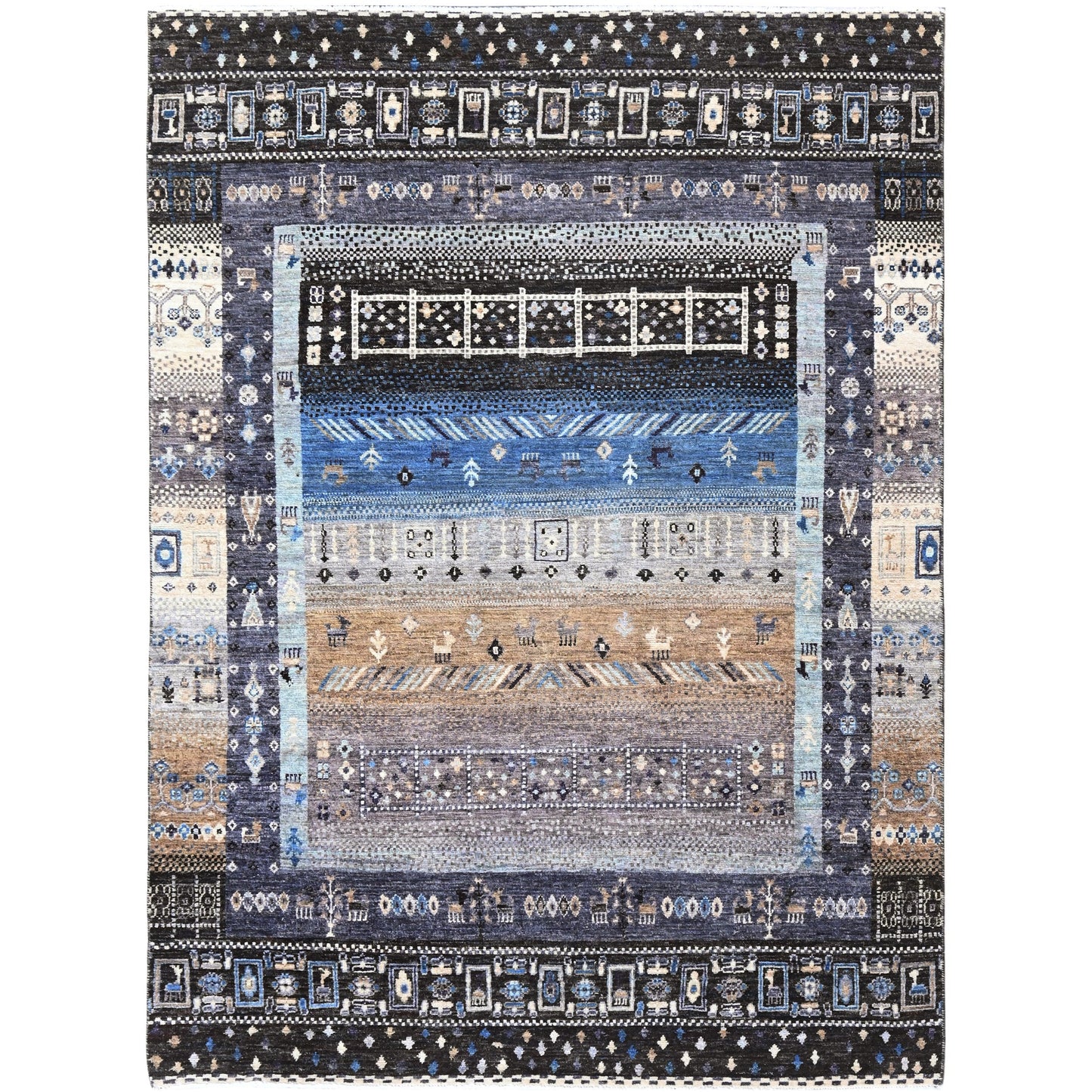 ARYANA GABEH BLACK 4'11" X 6'6"