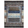 ARYANA GABEH BLUE / GREY 5' X 6'9"