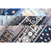 ARYANA GABEH BLUE / GREY 5' X 6'9"