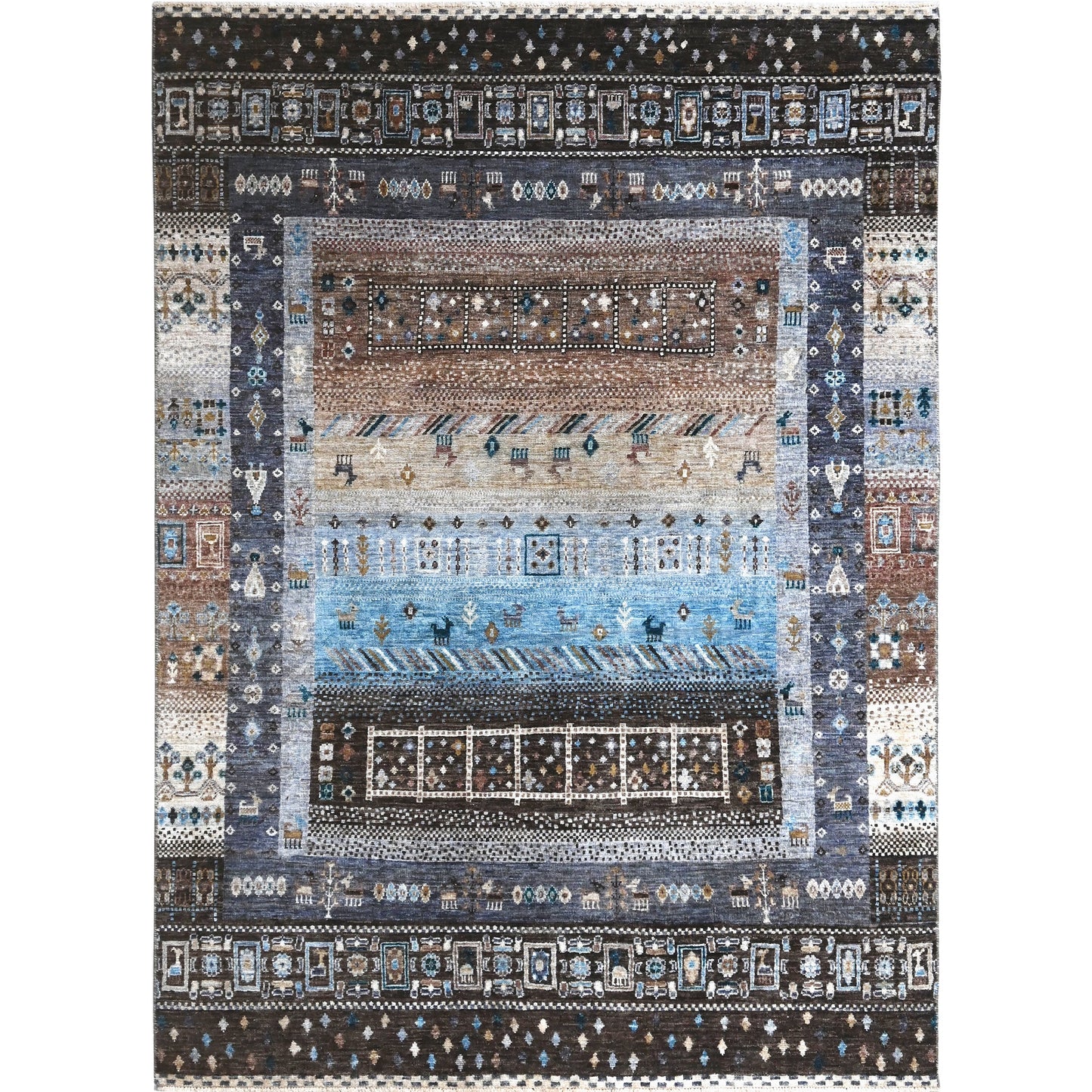 ARYANA GABEH LIGHT GREY / GREY 4'8" X 6'5"