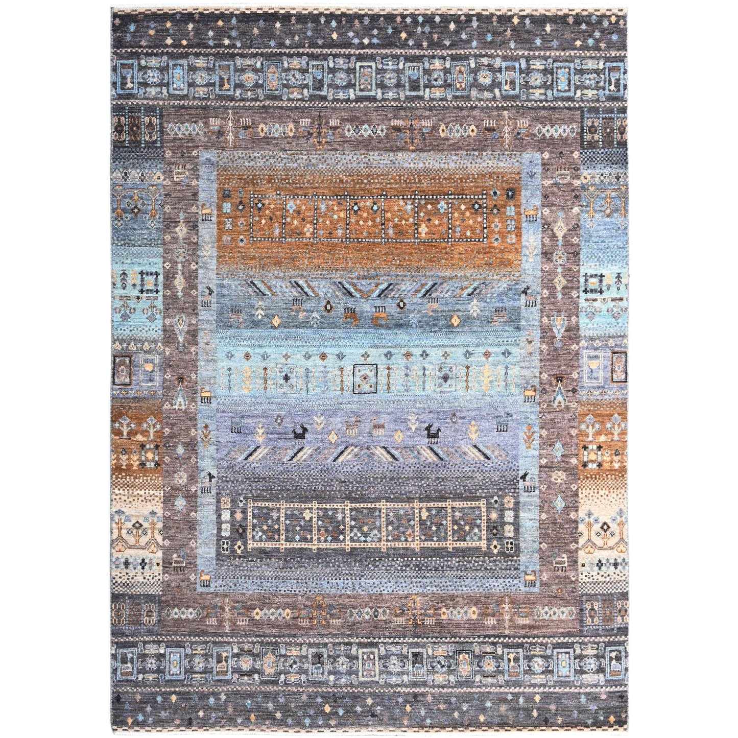 ARYANA GABEH DARK GREY 4'11" X 6'6"