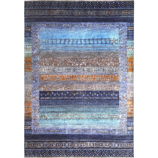 ARYANA GABEH BLUE / BROWN 8'11" X 13'1"