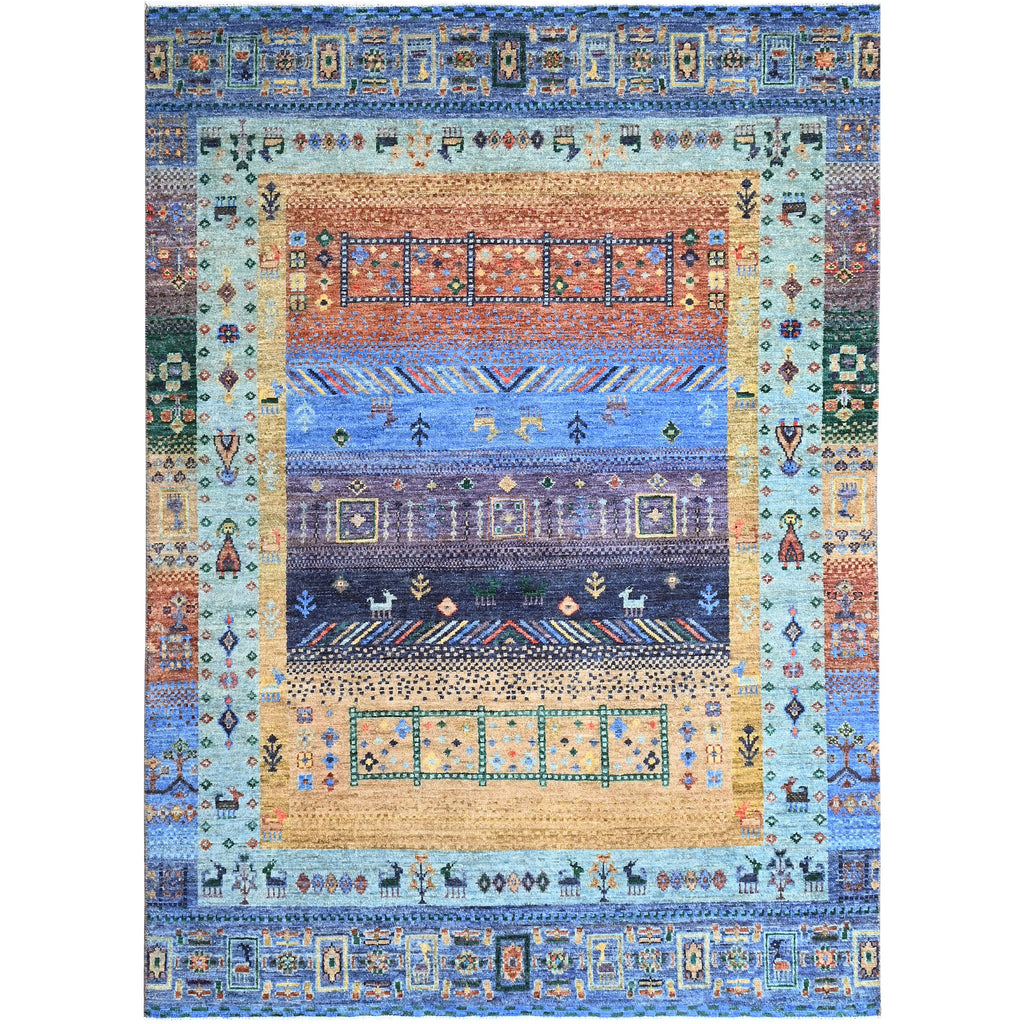 ARYANA GABEH BLUE 4' X 5'7"