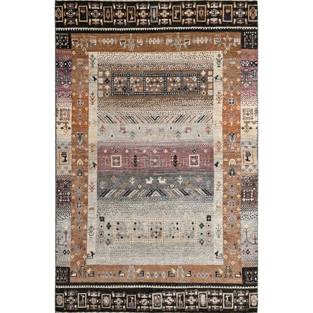 ARYANA GABEH BLACK 3'10" X 5'10"