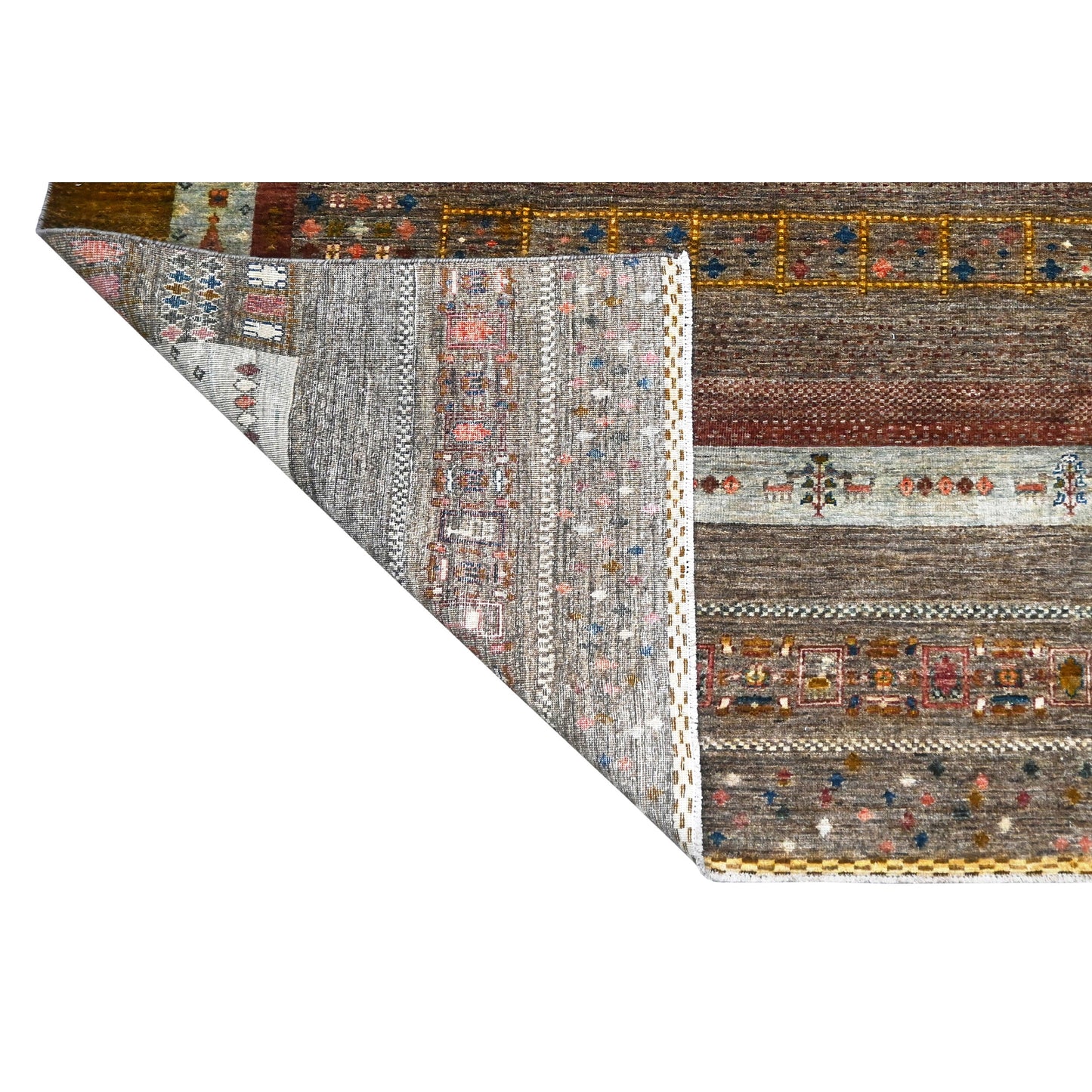 ARYANA GABEH KHAKI / GOLD 8'10" X 11'