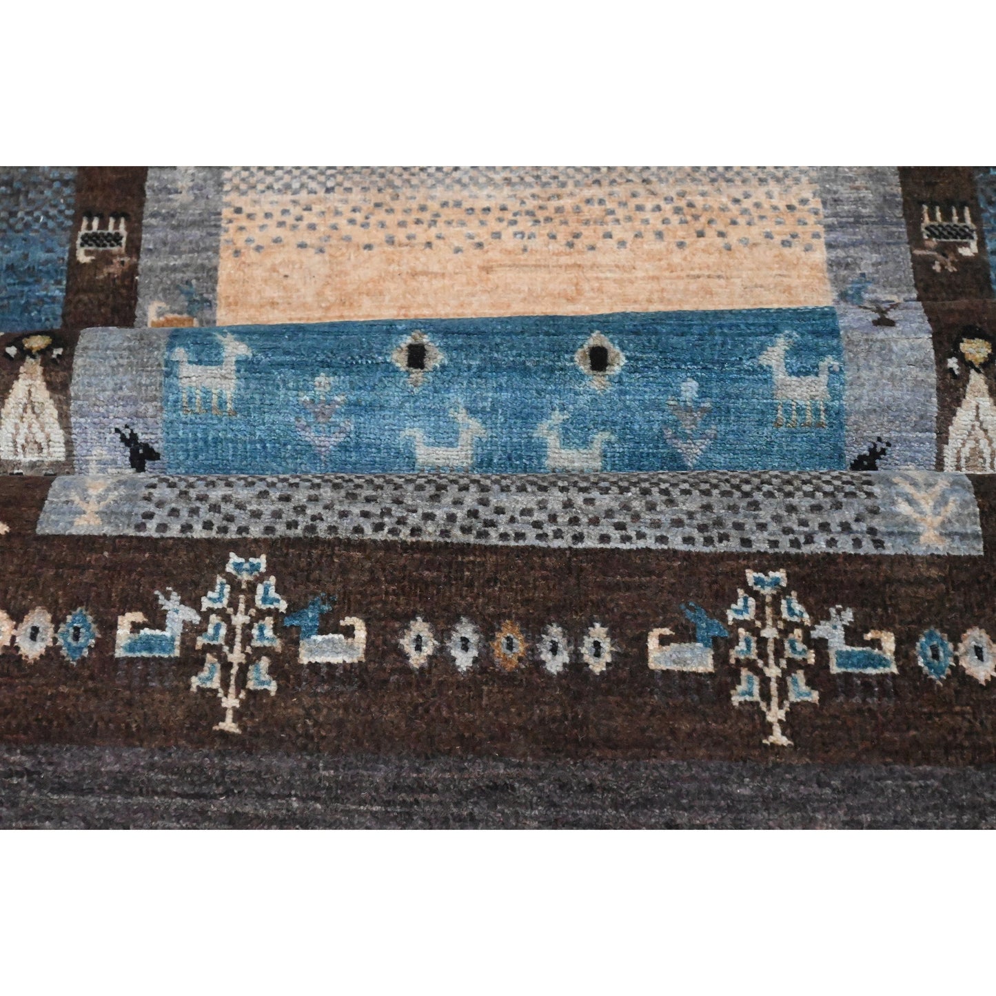 ARYANA GABEH BROWN / BEIGE 2'6" X 9'6"
