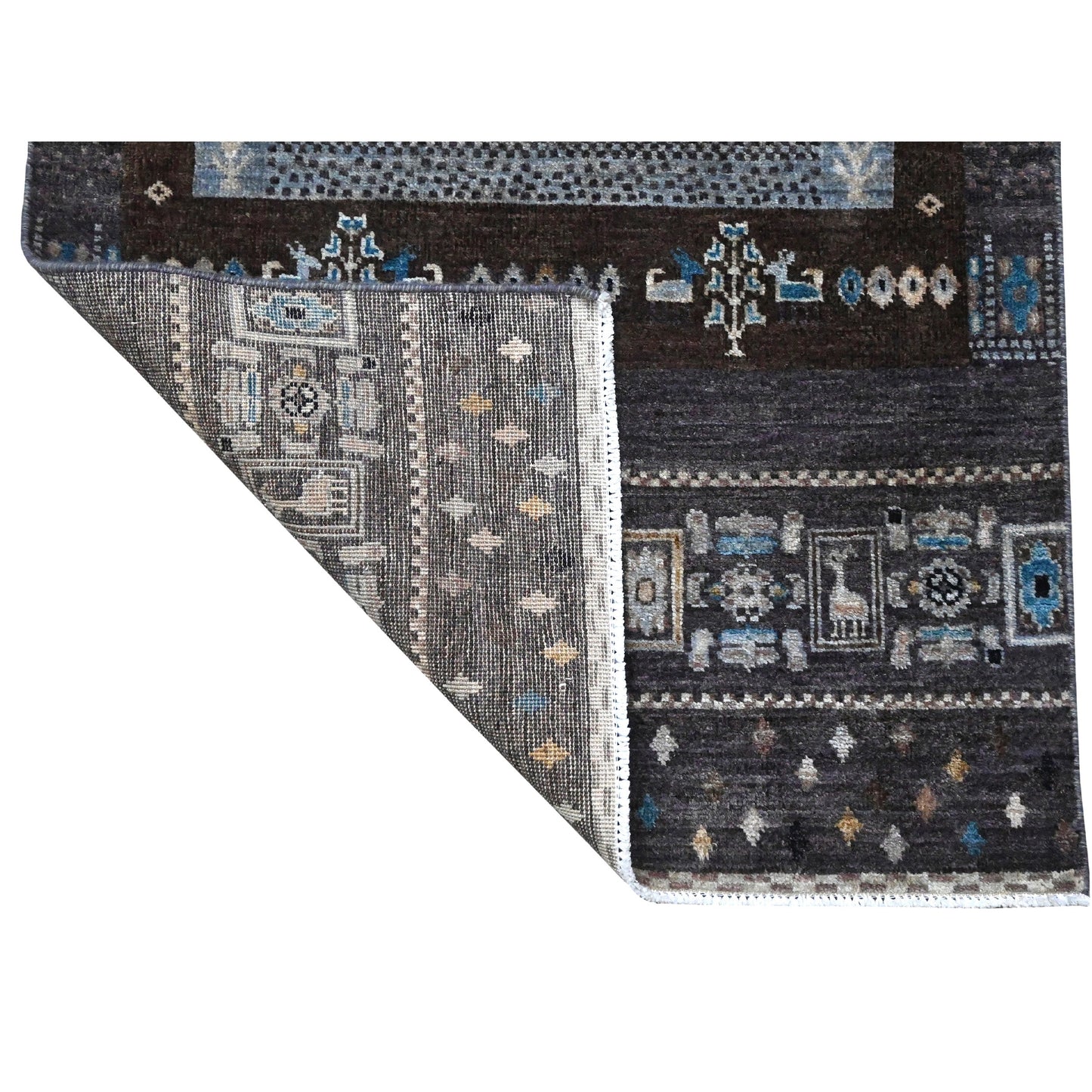 ARYANA GABEH BROWN / BEIGE 2'6" X 9'6"