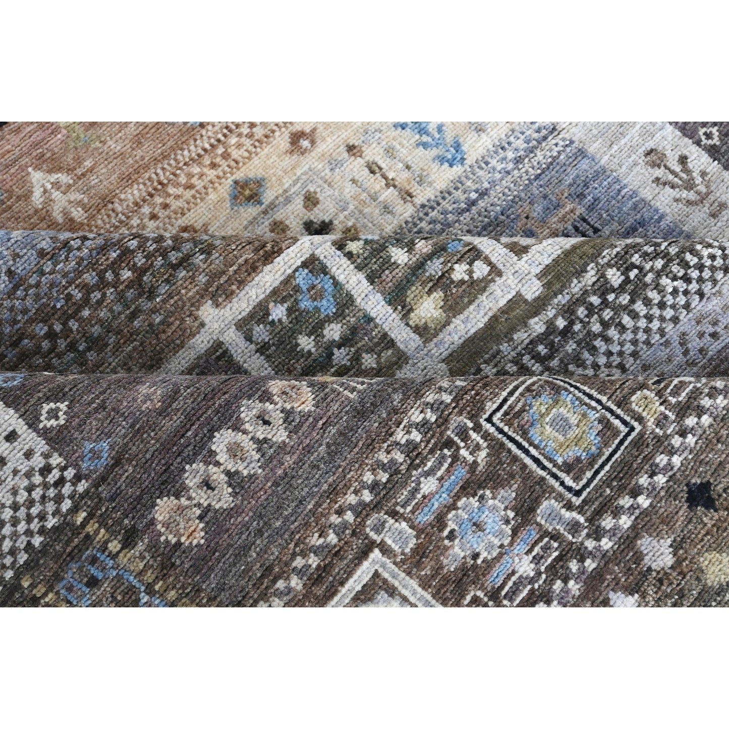 ARYANA GABEH GREY / BROWN 5' X 6'9"