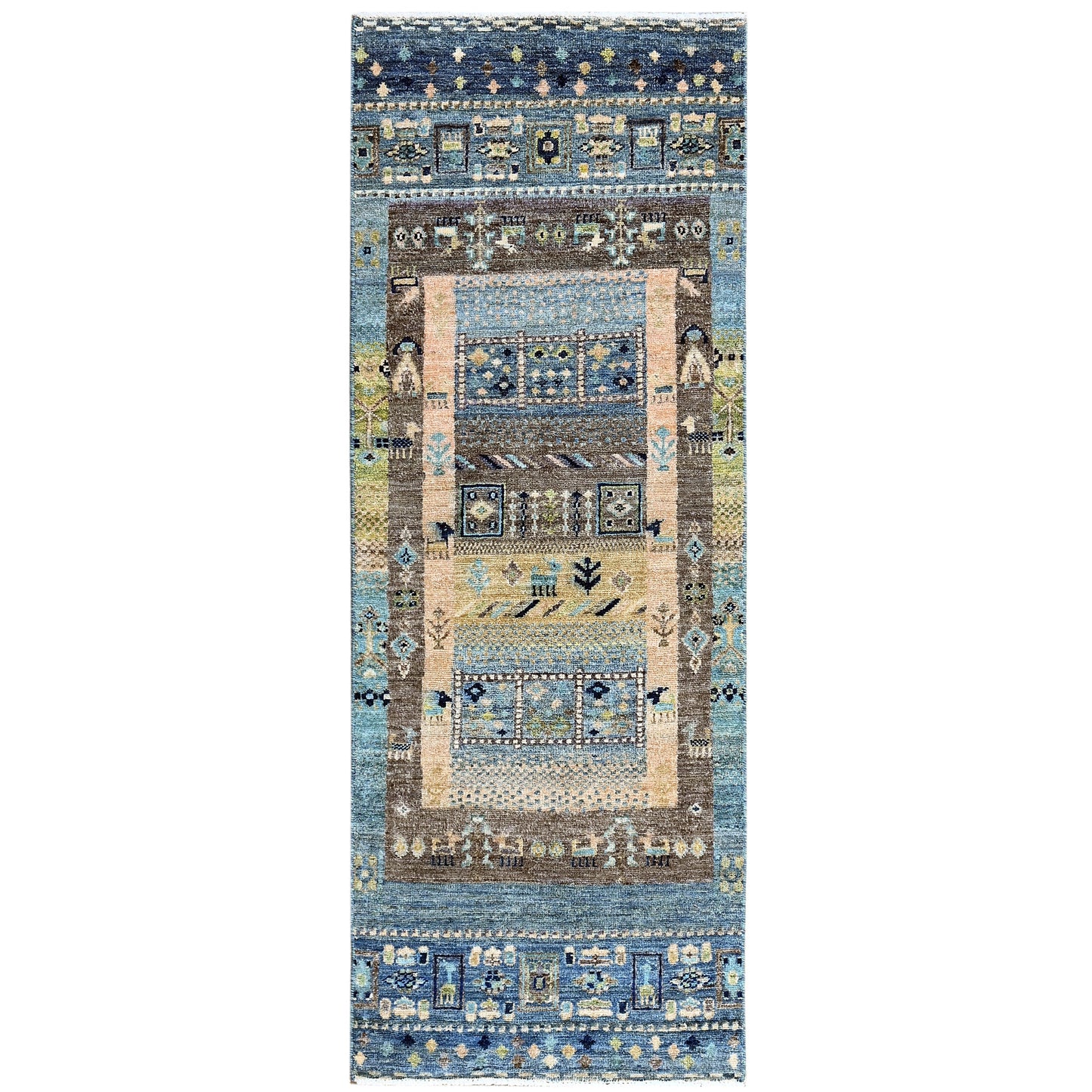 ARYANA GABEH LIGHT BLUE 2' X 5'5"