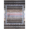 ARYANA GABEH BLACK / BROWN 9' X 11'9"