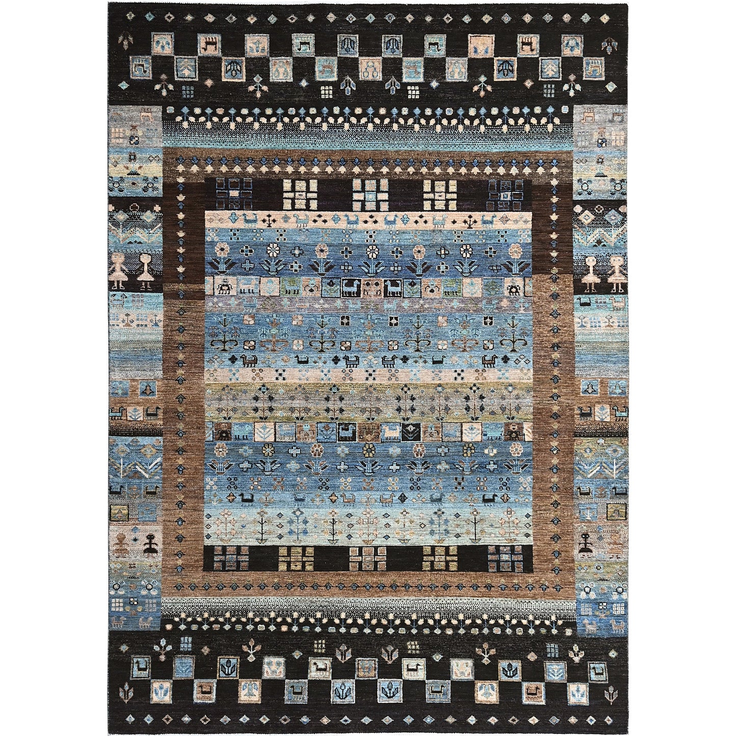 ARYANA GABEH BLACK 5'7" X 8'1"