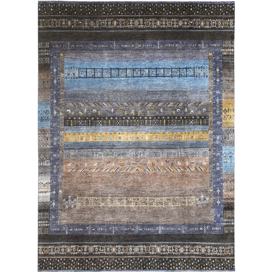 ARYANA GABEH BLACK / BROWN 8'11" X 11'8"