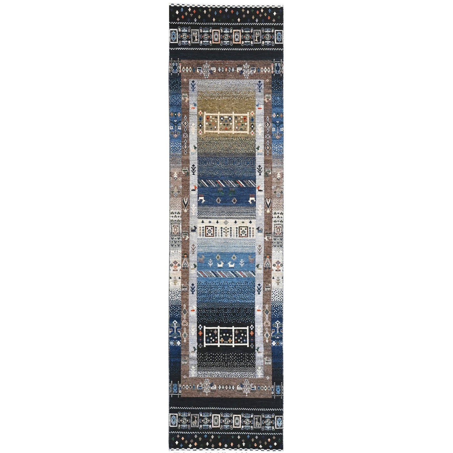 ARYANA GABEH BLACK 2'6" X 9'10"