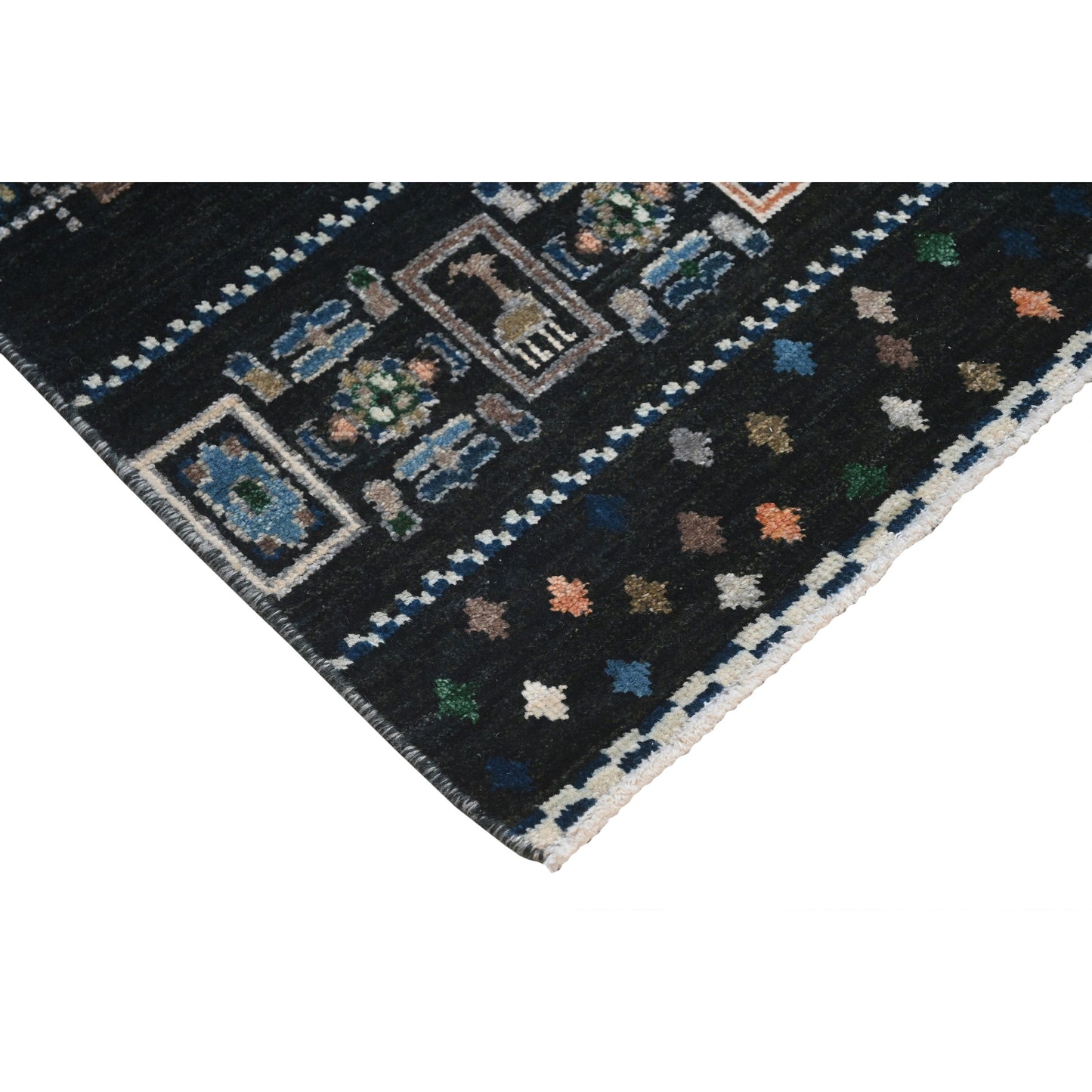 ARYANA GABEH BLACK 2'6" X 9'10"