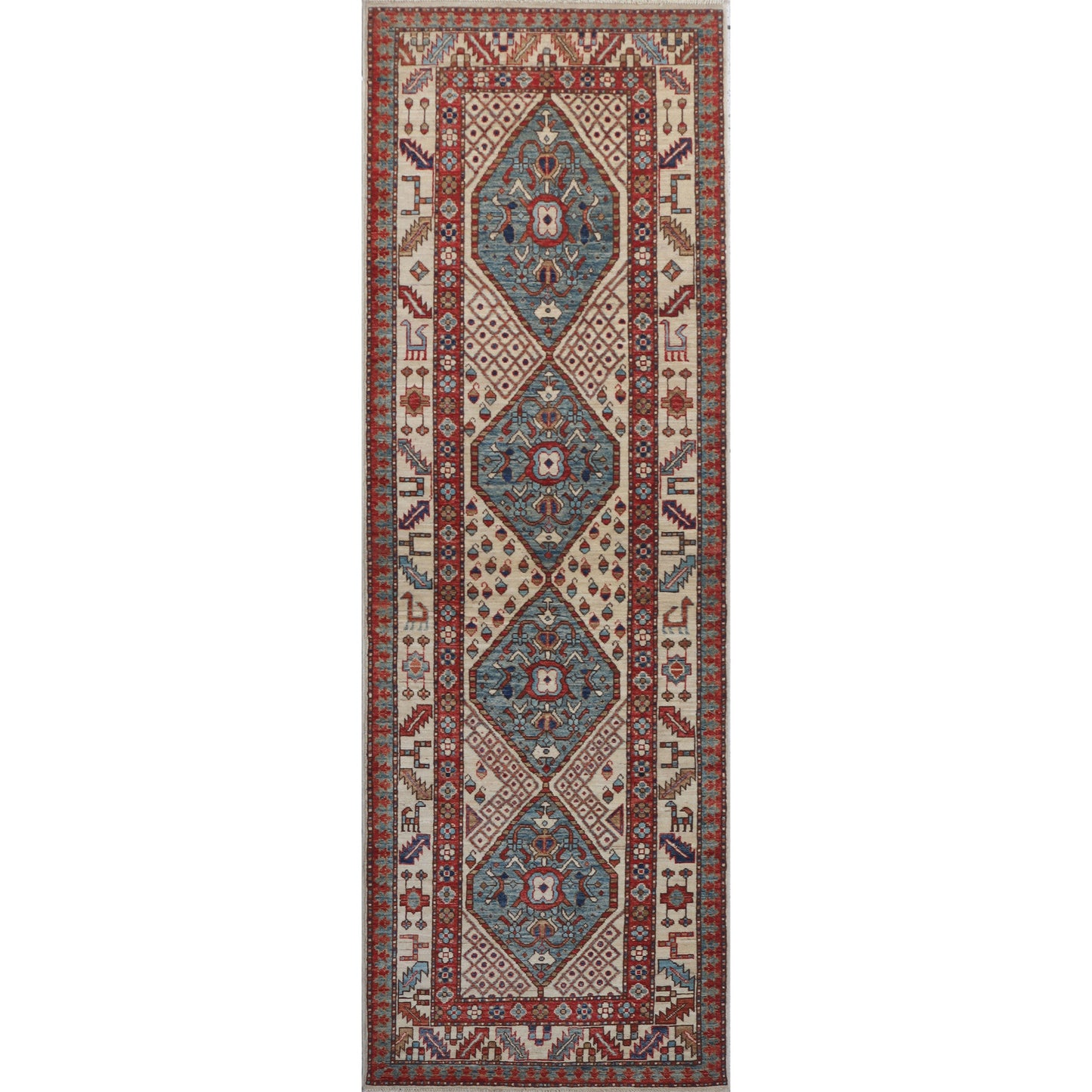 ARYANA ARYAN BEIGE / RUST 2'9" X 8'4"