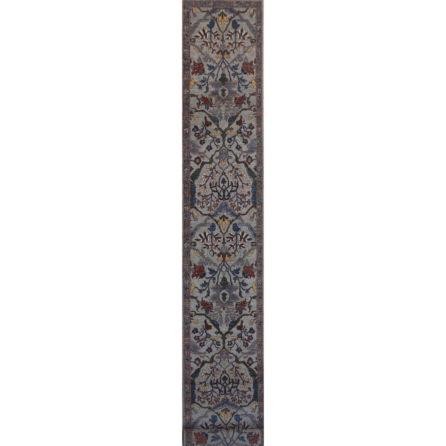 ARYANA ARYAN GREY / GREEN 2'10" X 27'3"