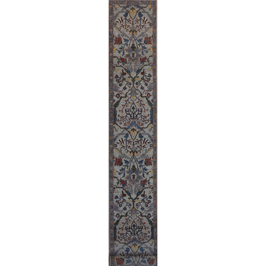 ARYANA ARYAN GREY / GREEN 2'10" X 27'3"